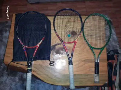 Set de raquetas de tenis y bolsa - miniatura 4