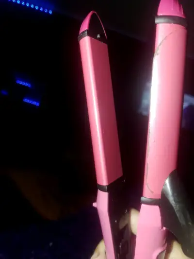 Rizador de pelo rosa - miniatura 4
