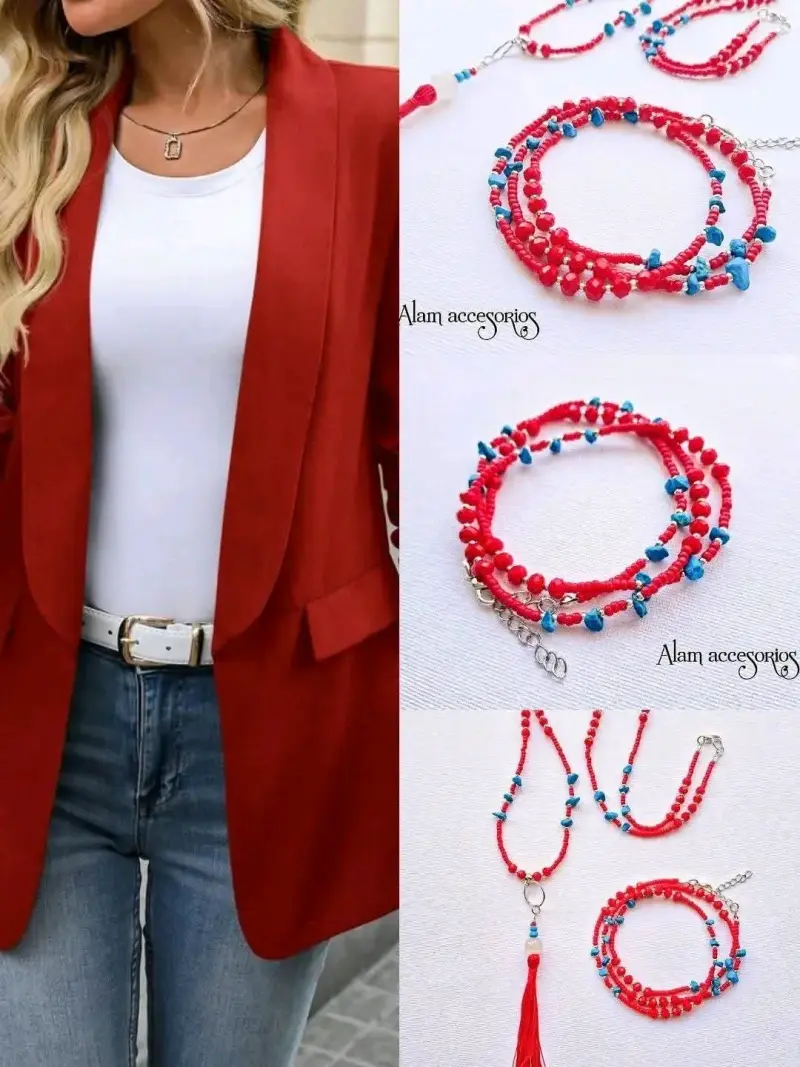 Conjunto collar + pulsera