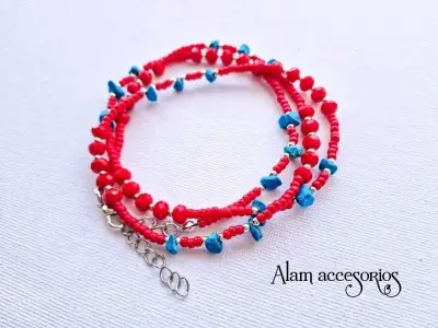 Conjunto collar + pulsera - miniatura 3