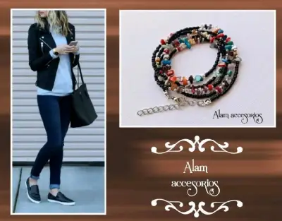 Pulsera colorida Alam Accesorios - miniatura 1