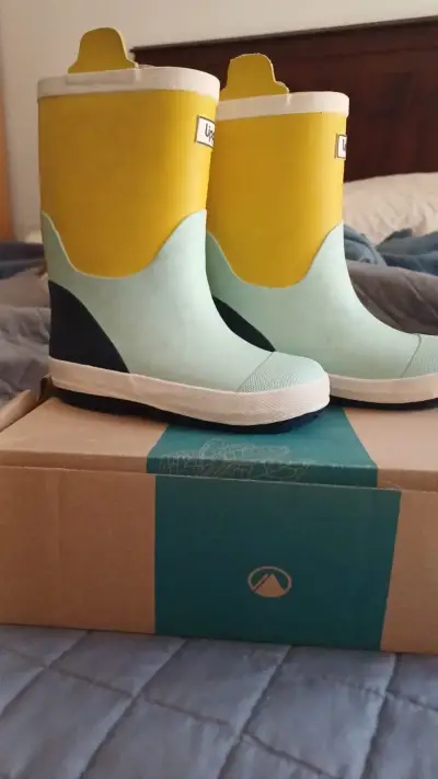 Botas de goma multicolor - miniatura 1