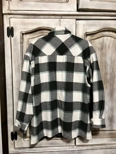 Camisa de franela a cuadros - miniatura 4