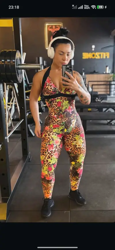 Enterito Push Up Brasileño estampado floral - miniatura 1