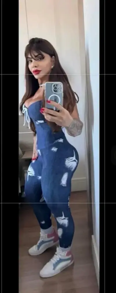 Enterito Push Up Fake Jeans Brasileño - miniatura 1