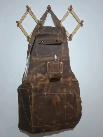 Pechera para asados 100% Cuero - miniatura 2