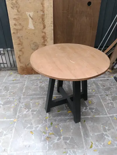 Mesa redonda 80 cm. diámetro - miniatura 1