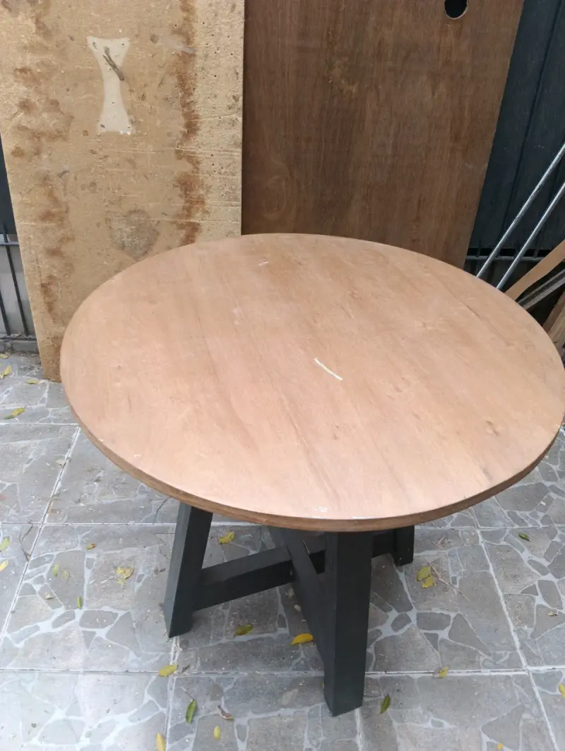 Mesa redonda 80 cm. diámetro - 2