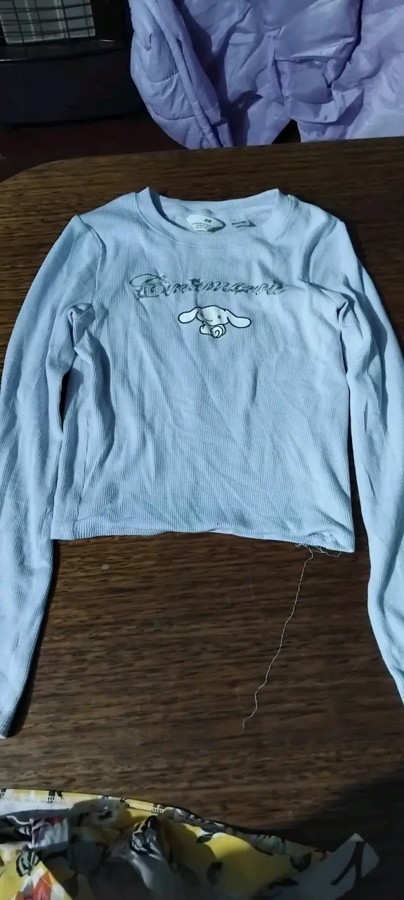 Parka acolchada celeste - 5