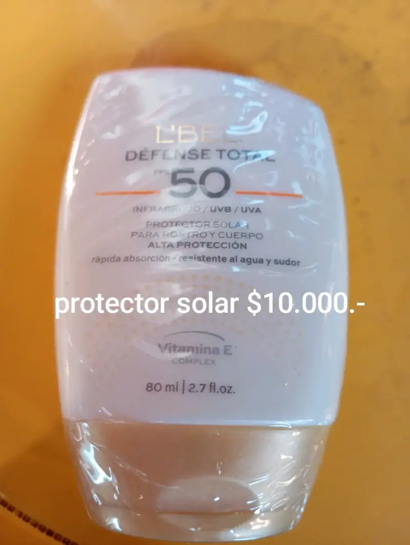 Protector solar FPS 50 L'Bel