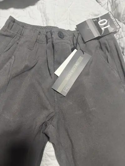 Pantalones gris escolar talla 10 - miniatura 3