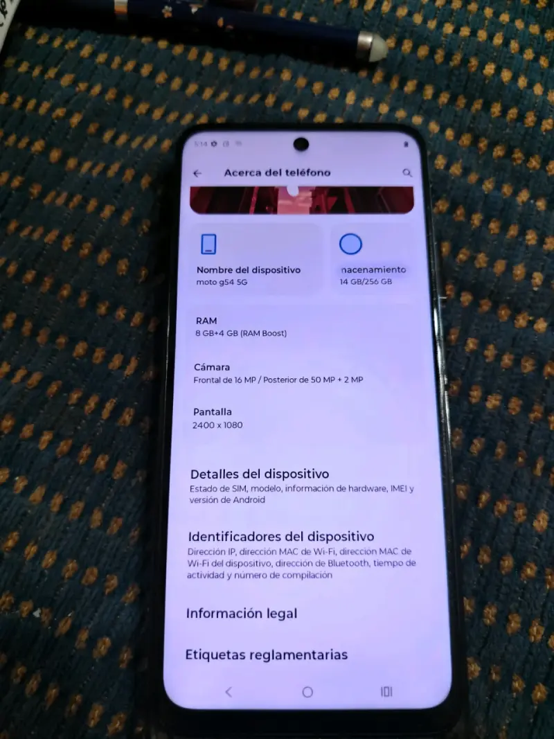 Motorola moto g54 5G - 5