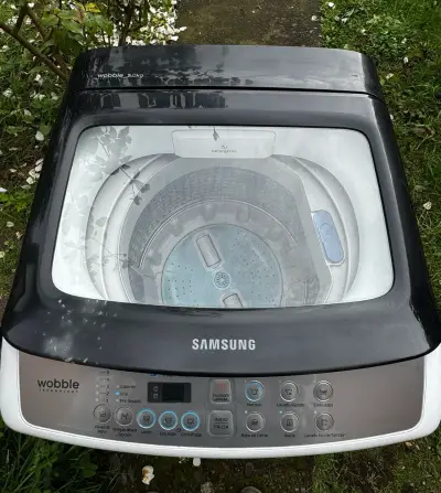 Lavadora Samsung Wobble blanca - miniatura 2