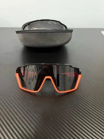 Gafas deportivas Smith negras y naranjas - miniatura 2