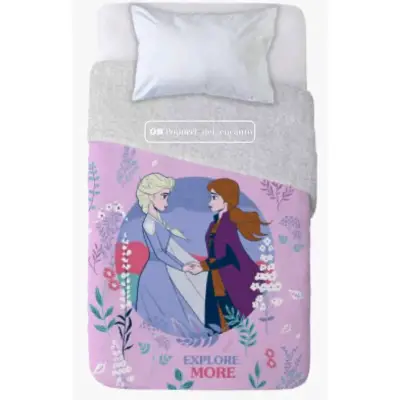 Frazadas de Polar Sherpa Frozen 1.5 Plaza - miniatura 2