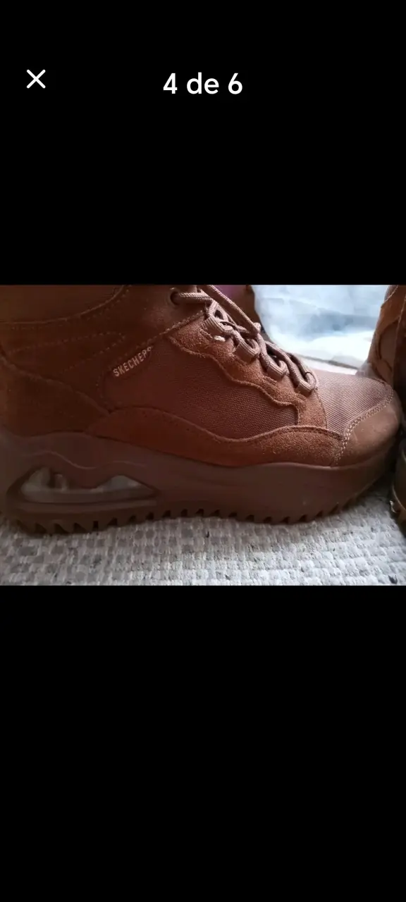 Media Botas Skechers marrones 40 - 1