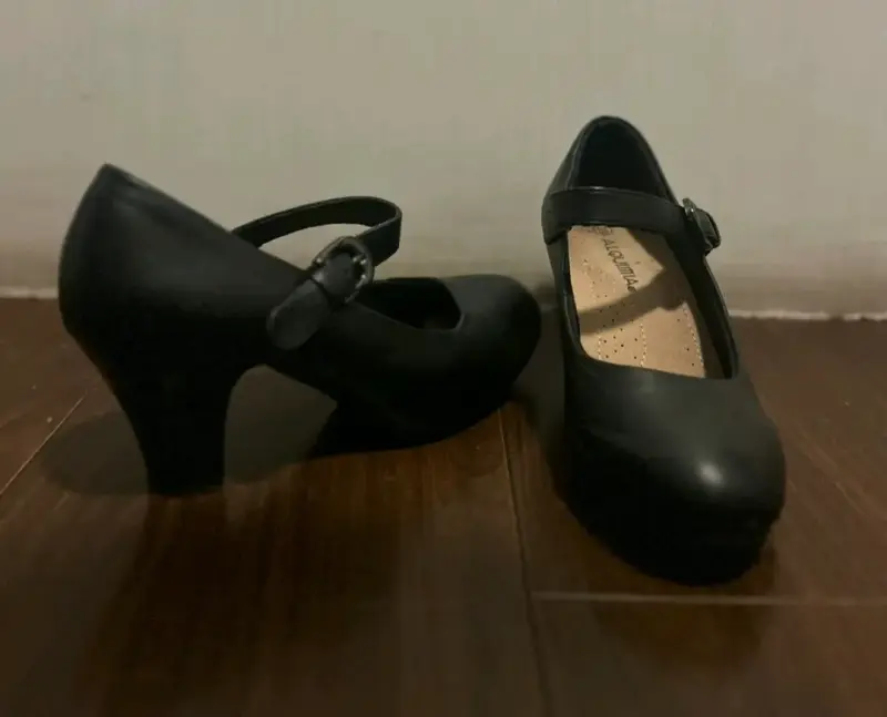 Zapatos negros de tacón - 2