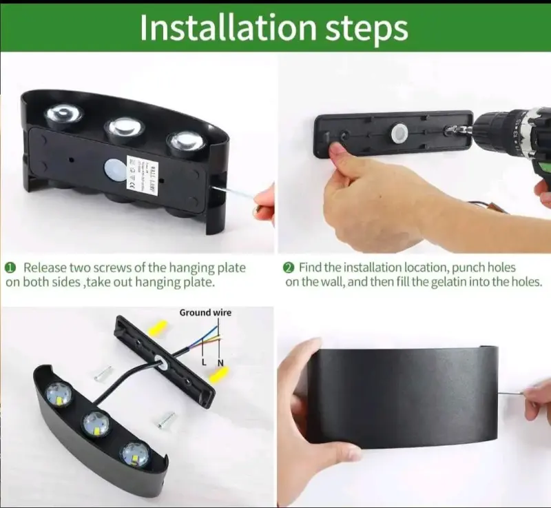 Aplique de pared LED moderno - 3