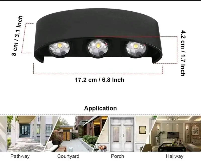 Aplique de pared LED moderno - 4