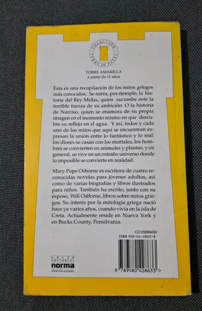Libro Mitos Griegos Mary Pope Osborne - miniatura 2