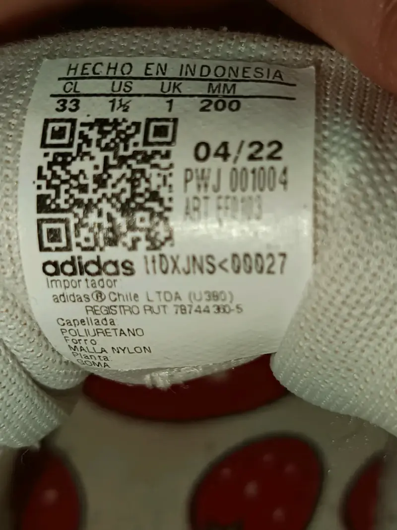 Zapatillas blancas Adidas talla 33 - 3