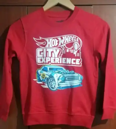 Polerón gris Hot Wheels niño - miniatura 6