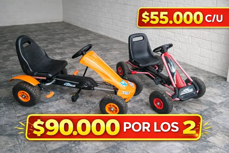Karts a pedal para niños