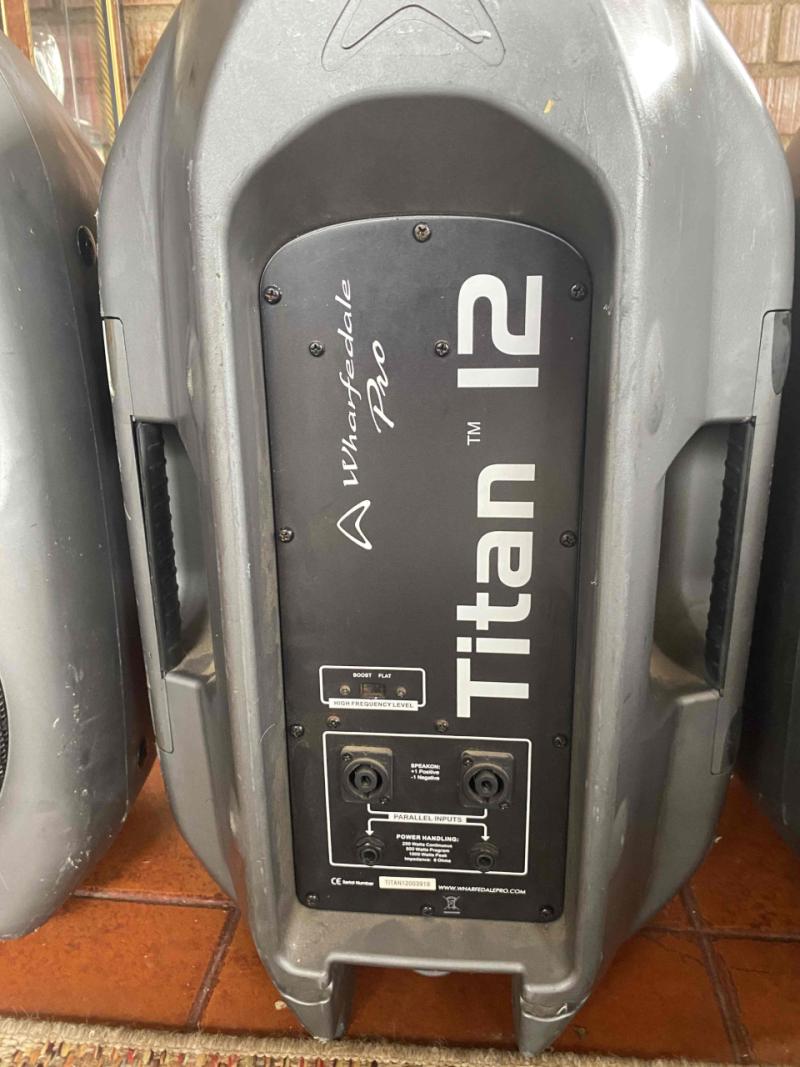 Parlante Pasivo Wharfedale pro modelo Titan 12 - 2