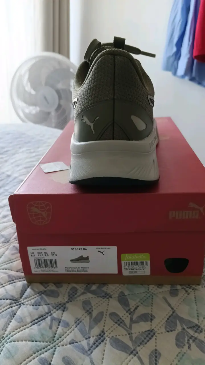 Zapatillas deportivas Puma verde - 3