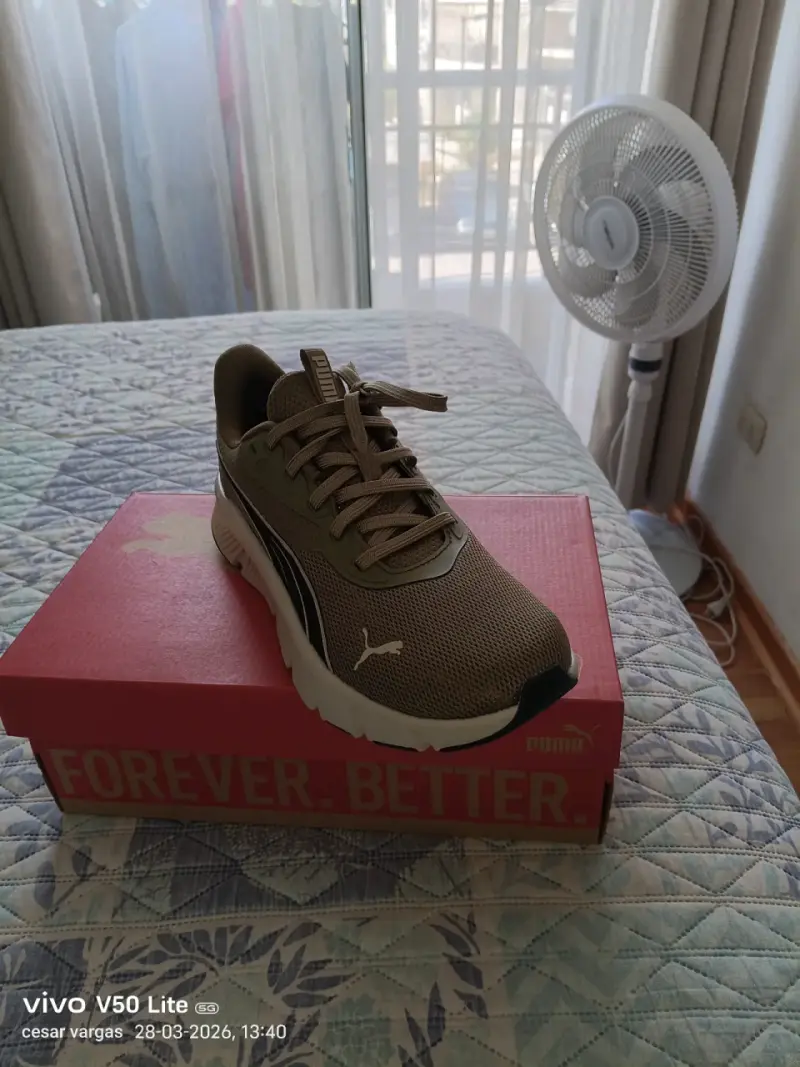 Zapatillas deportivas Puma verde - 4