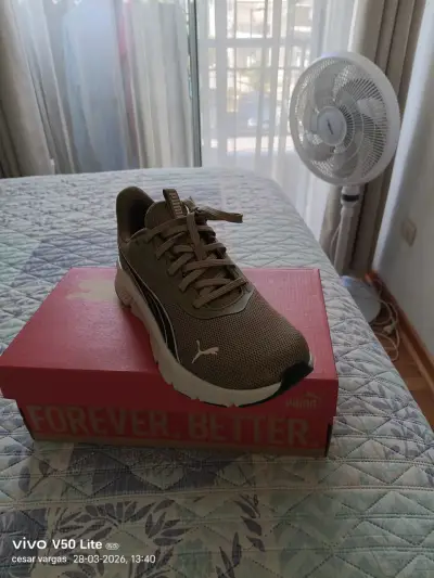 Zapatillas deportivas Puma verde - miniatura 4