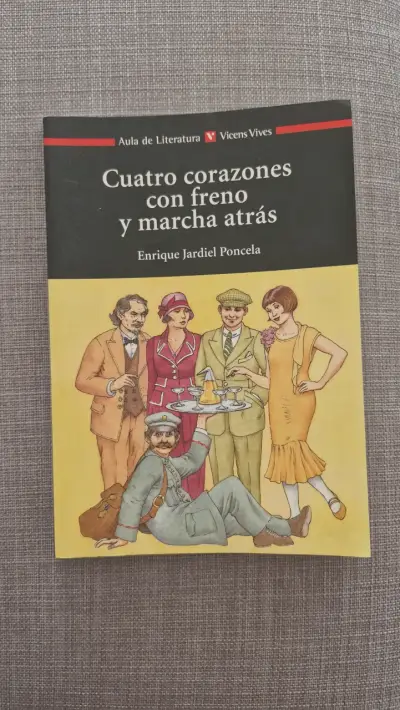 Libro 'Cuatro corazones' de Poncela - miniatura 1