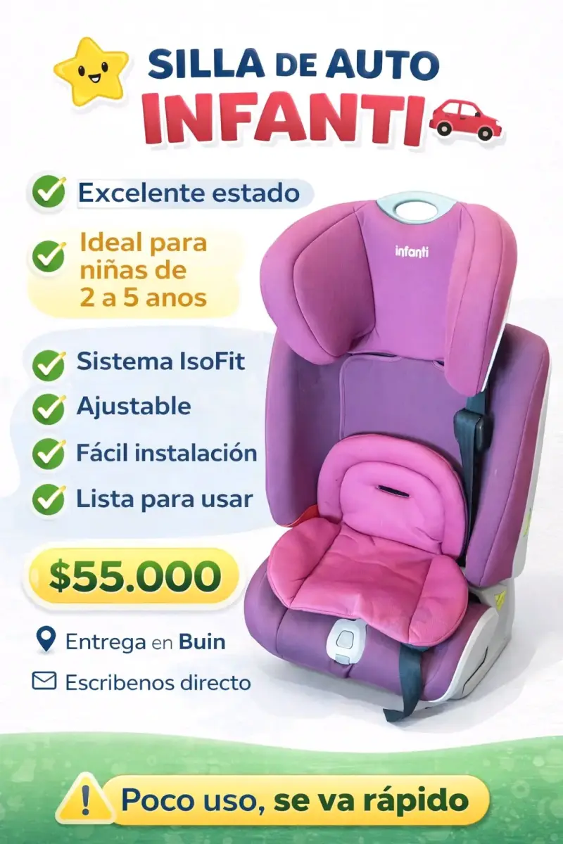 Silla de auto Infanti morada