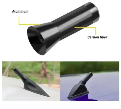 Antena corta de fibra de carbono - miniatura 5