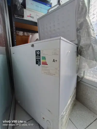 Congelador horizontal blanco - miniatura 3