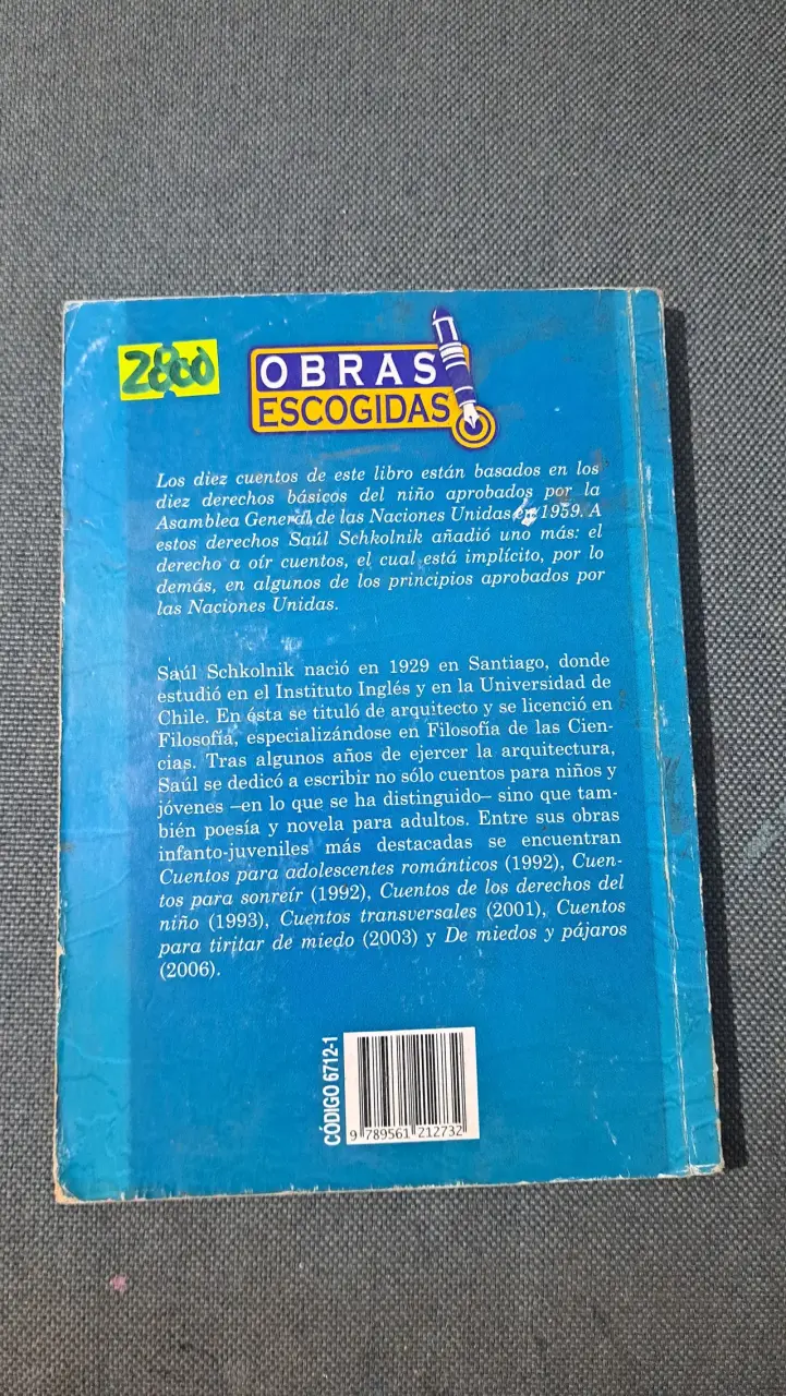 Libro Cuentos de los Derechos del Niño - 2