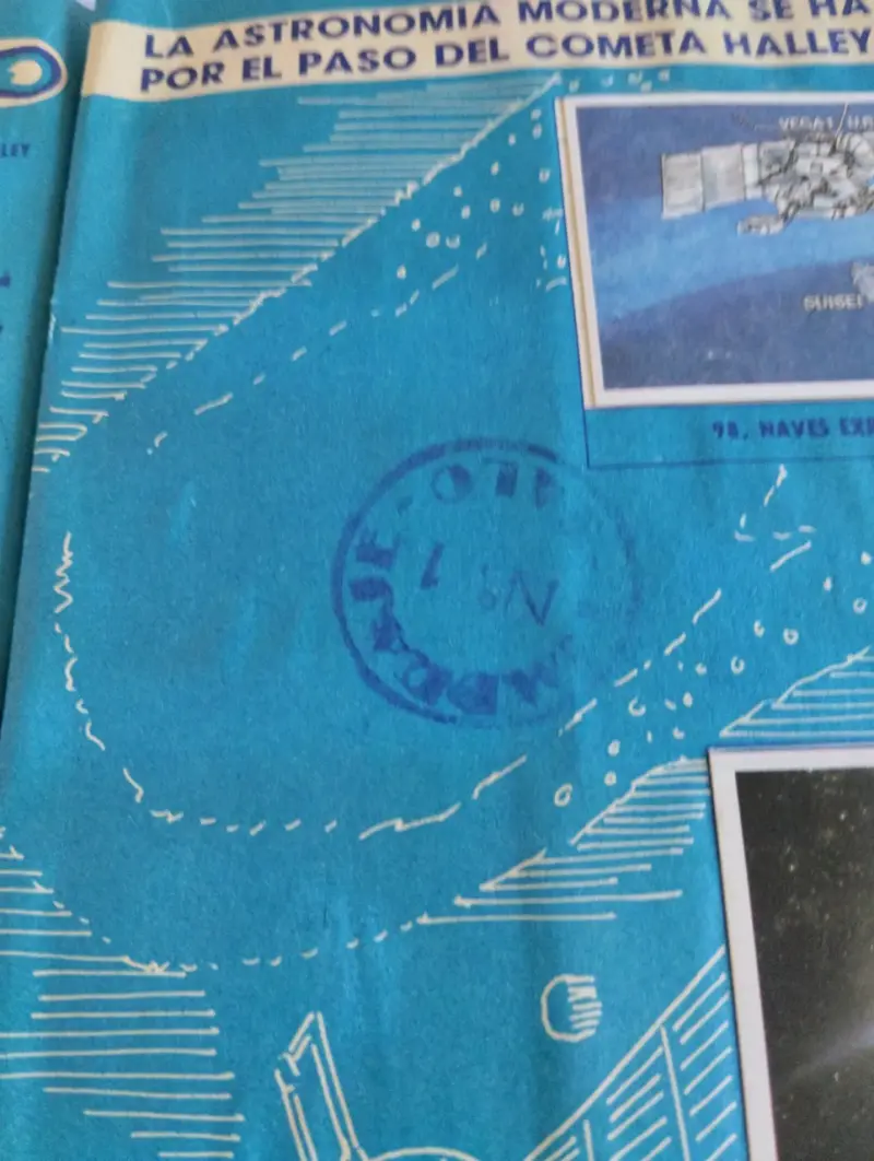 Álbum Halley Astronomía y astronautica - 6
