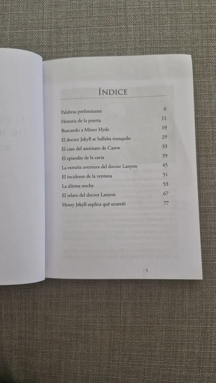 Libro El extraño caso del Dr. Jekyll - 2