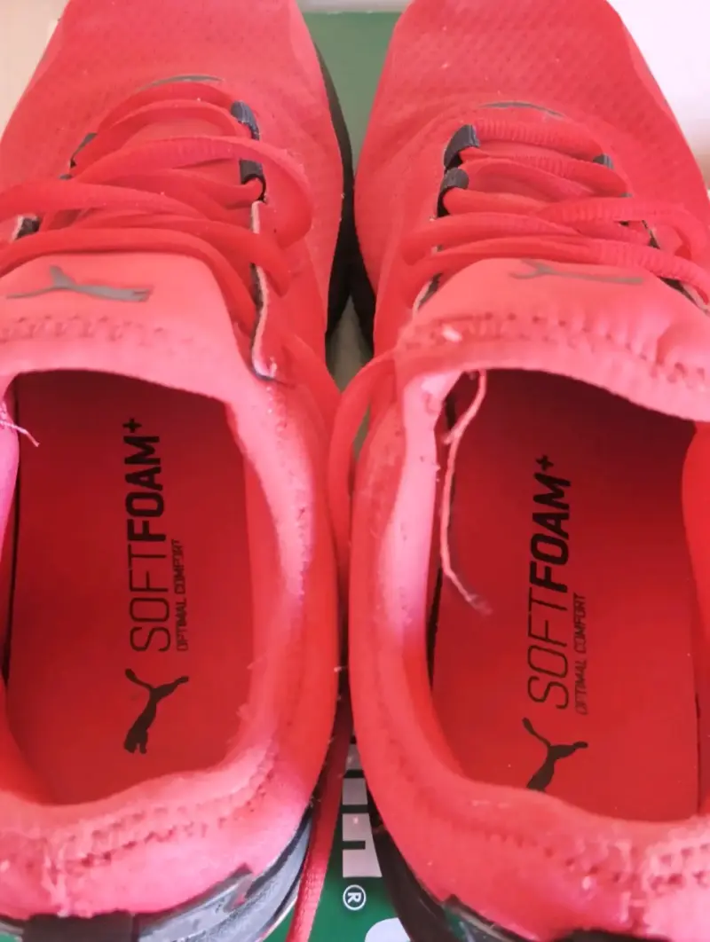 Zapatillas deportivas rojas