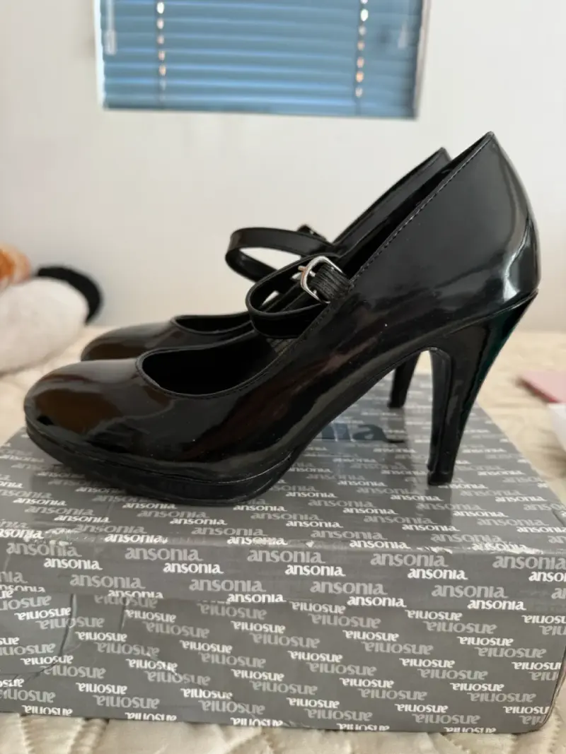 Zapatos negros de charol Ansonia - 2