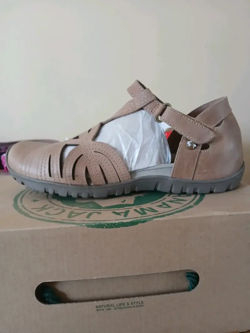 Sandalias negras talla 38 - 2