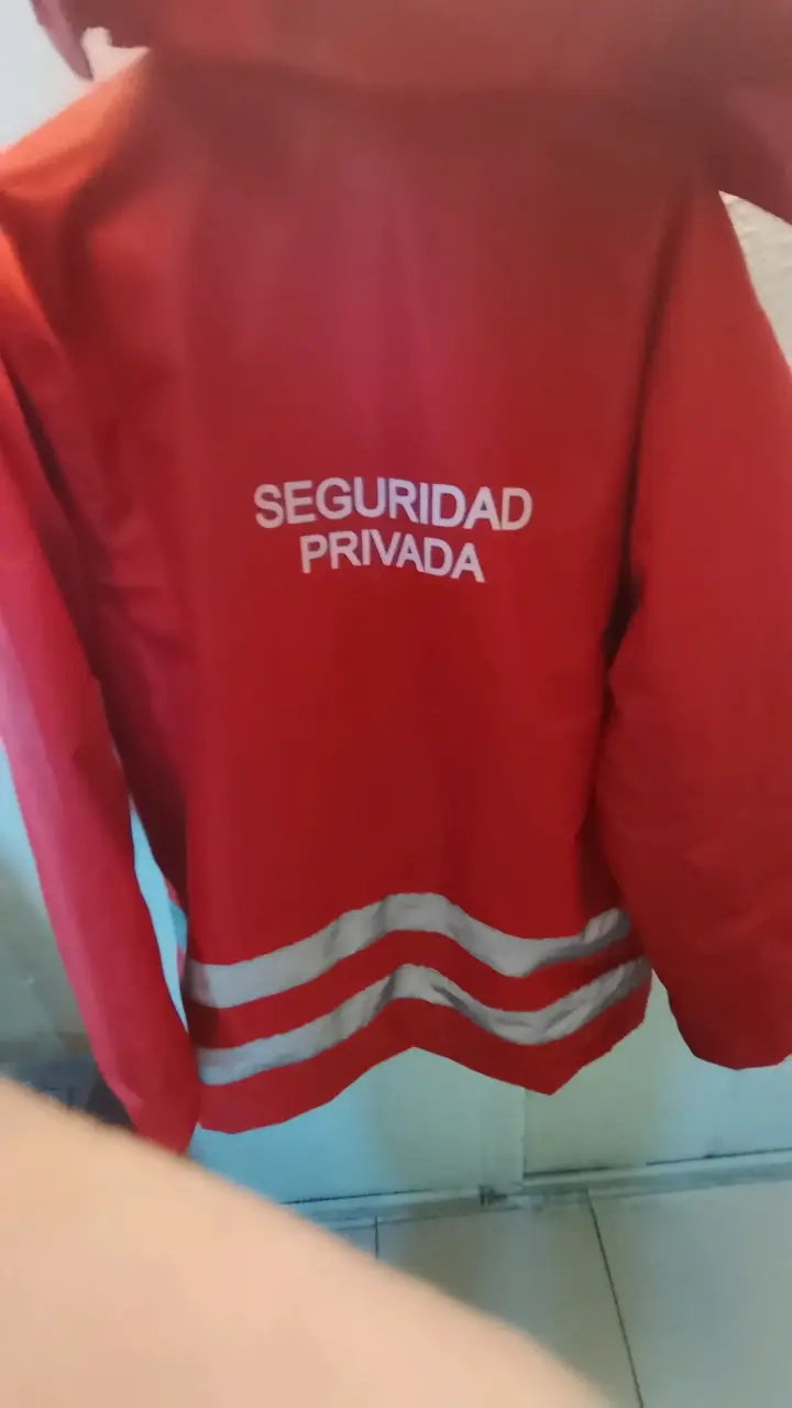Parka termica de seguridad roja talla M - 2
