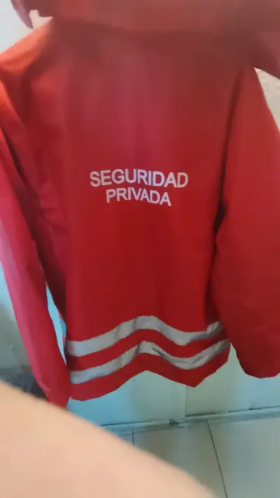 Parka termica de seguridad roja talla M - miniatura 2