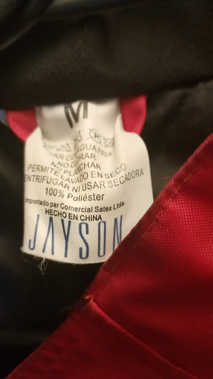 Parka termica de seguridad roja talla M - 4