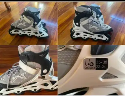 Patines en línea talla ajustable - miniatura 2