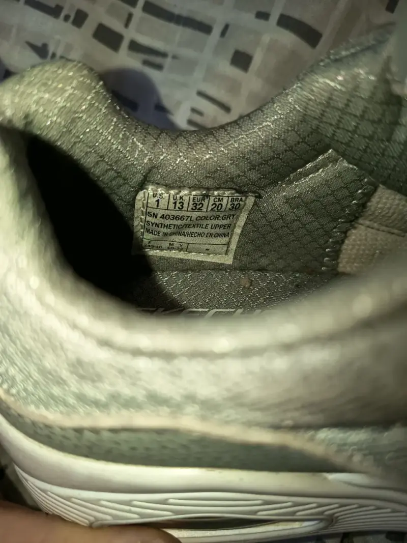 Zapatillas Skechers gris para niño - 2