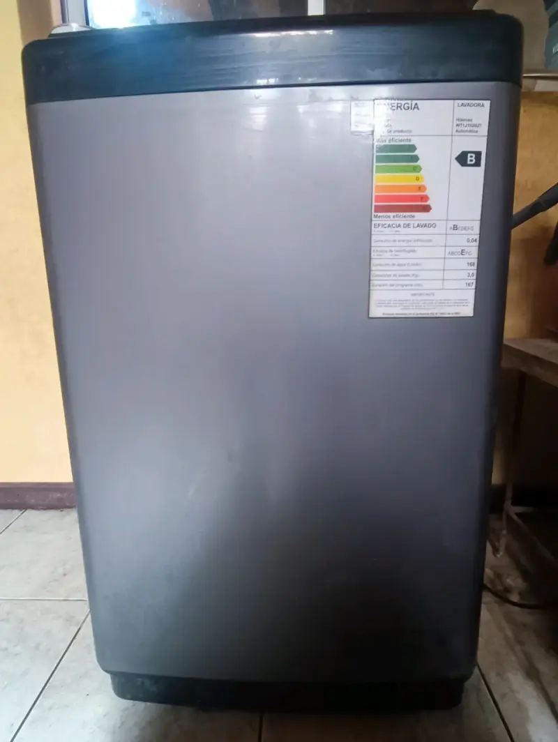 Lavadora Hisense automática