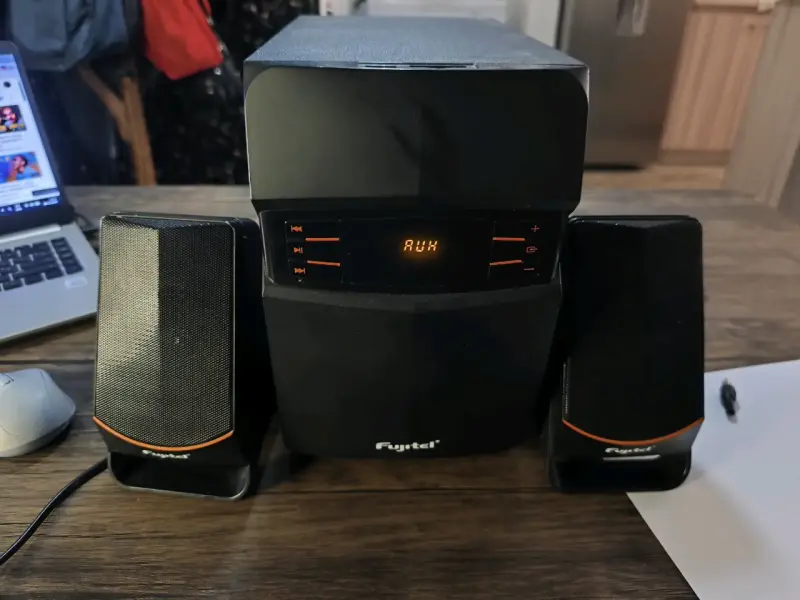 Sistema de sonido Flytel negro