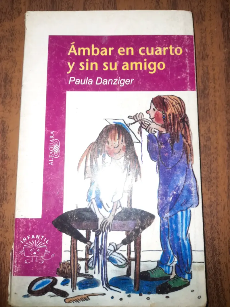 Libro infantil 'Ámbar en cuarto'