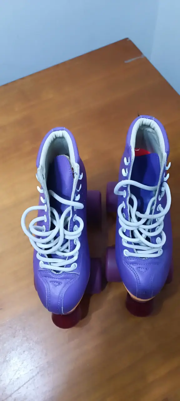 Patines morados talla 33 - 4